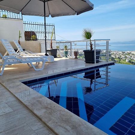 Bodrum Eason Villa & House 350M2 Full Sea View With Private Infinity Pool Ngoại thất bức ảnh