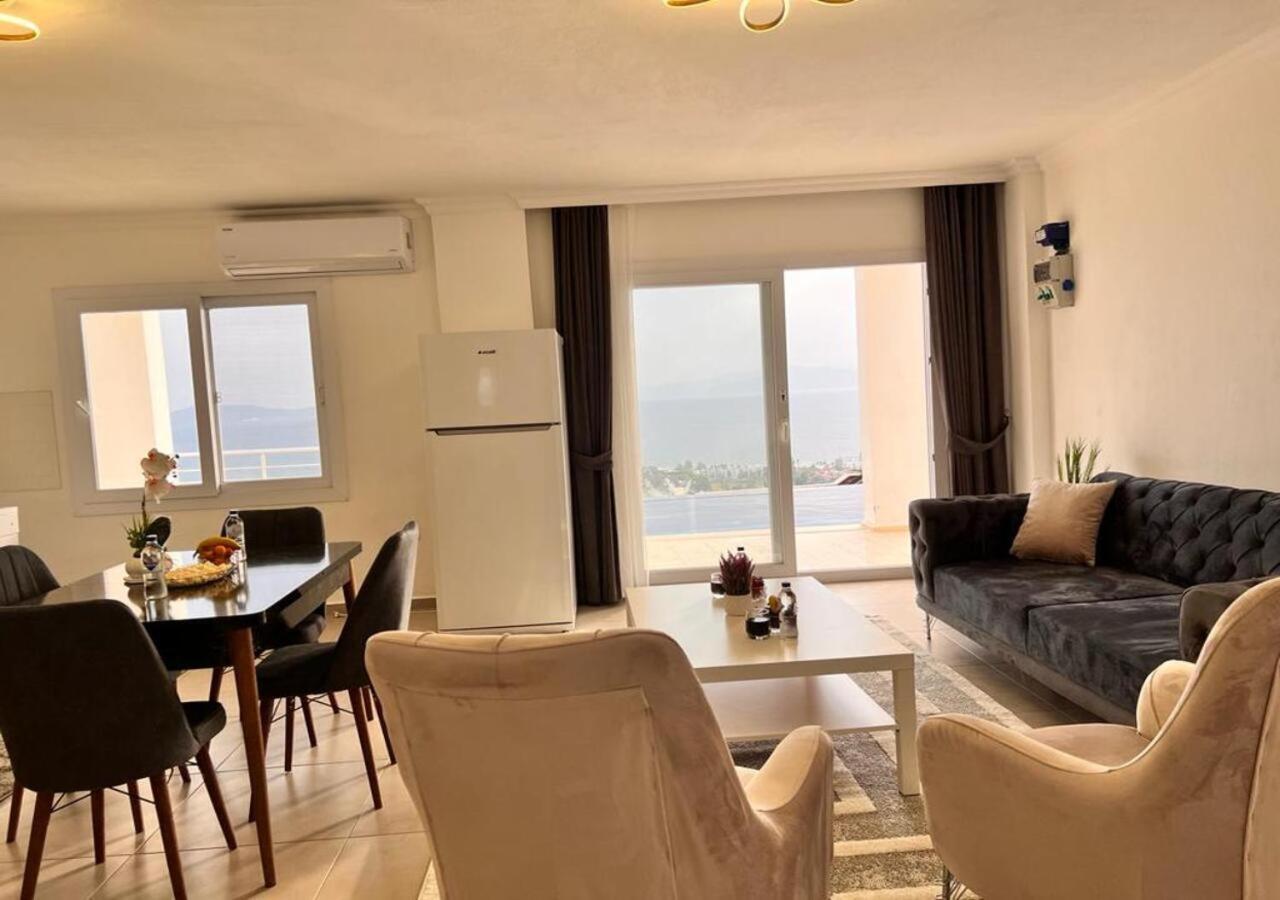 Bodrum Eason Villa & House 350M2 Full Sea View With Private Infinity Pool Ngoại thất bức ảnh