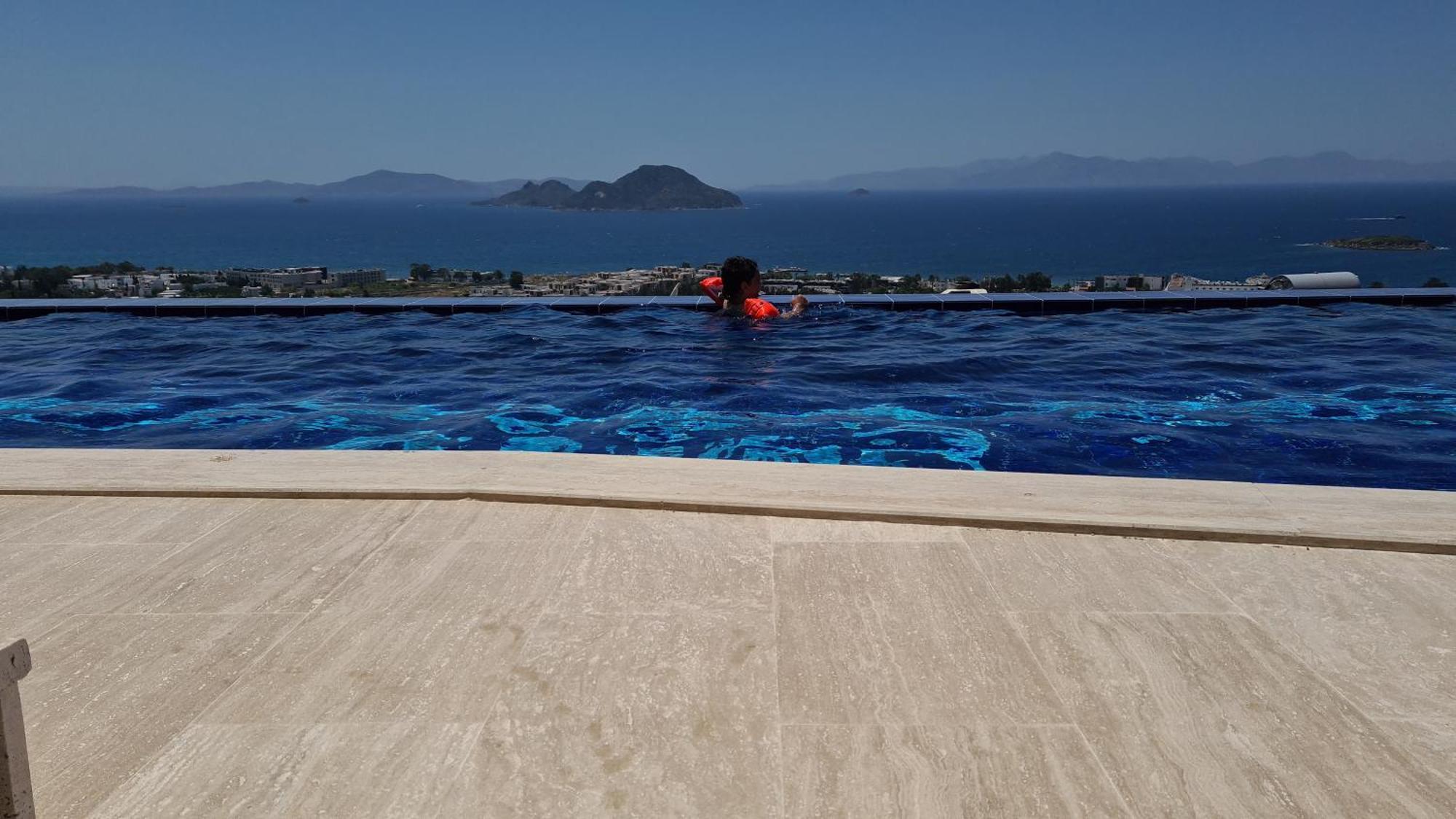 Bodrum Eason Villa & House 350M2 Full Sea View With Private Infinity Pool Ngoại thất bức ảnh