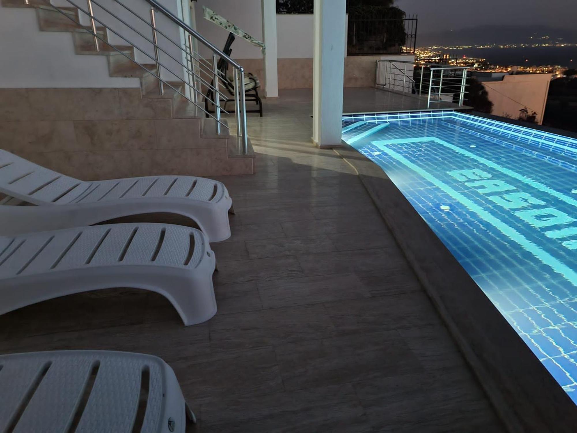 Bodrum Eason Villa & House 350M2 Full Sea View With Private Infinity Pool Ngoại thất bức ảnh